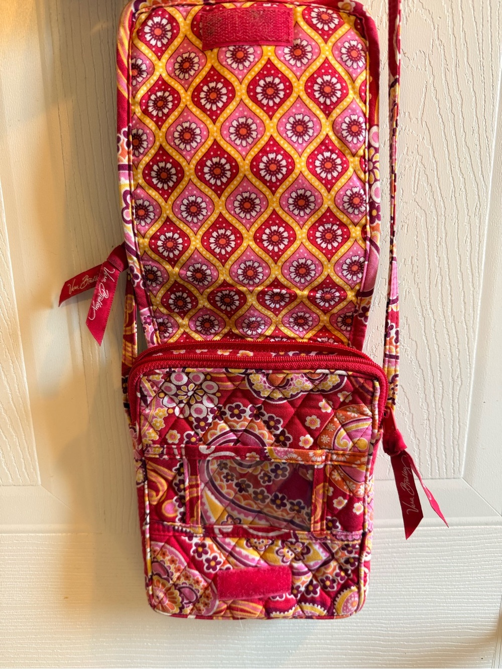 Vera Bradley Mini Hipster Crossbody – Raspberry Fizz (Retired Spring 2008) - Picture 3 of 7